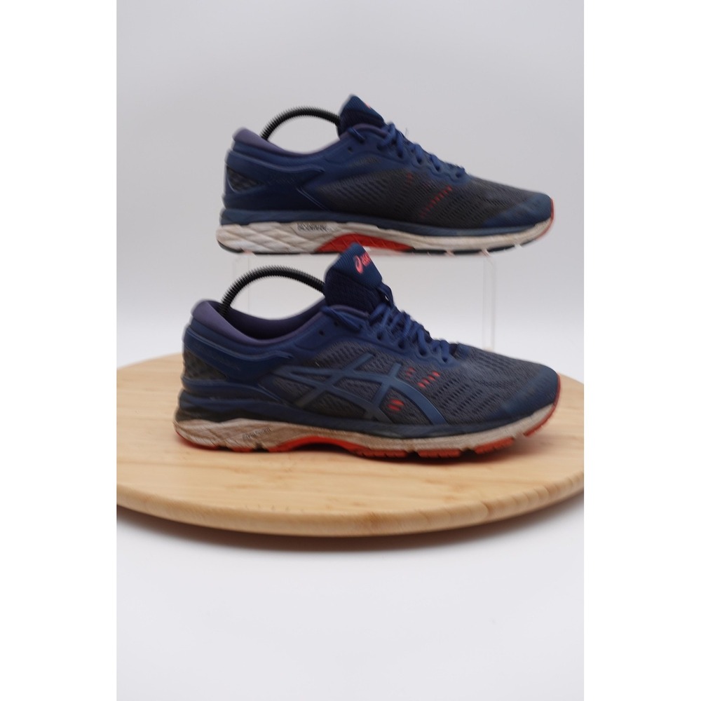 ASICS GEL-Kayano Mens Size 9.5 Blue Mesh Cushioned Running Sneakers 1011A019